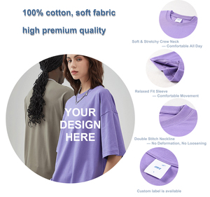 Camiseta Personalizada con Logotipo Bordado en 3D, Estilo Urbano, 100% Algodón, Vintage, de Alta Calidad, para Hombre y <span class=keywords><strong>Mujer</strong></span> - Product Image 4