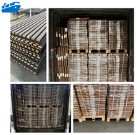 600*2900mm & 1200mm * 2400mm Panneaux acoustiques étanches Rouleau de panneau mural en MDF insonorisé pour panneaux de mousse acoustique