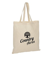 Bolsa de Mano Reutilizable de Algodón Clásica Personalizada con Asa, Impresión Serigráfica, Técnica de Costura, Logotipo Personalizado, Promocional