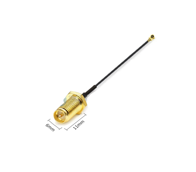 Antenna Extension Cable RF1.13 UFL TO SMA Pigtail Getcom.AI