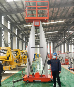 <span class=keywords><strong>Platform</strong></span> Pengangkat Vertikal Hidrolik Kompak Bersertifikasi CE, Tinggi Kerja 10m, Kapasitas Beban 130kg - Product Image 3