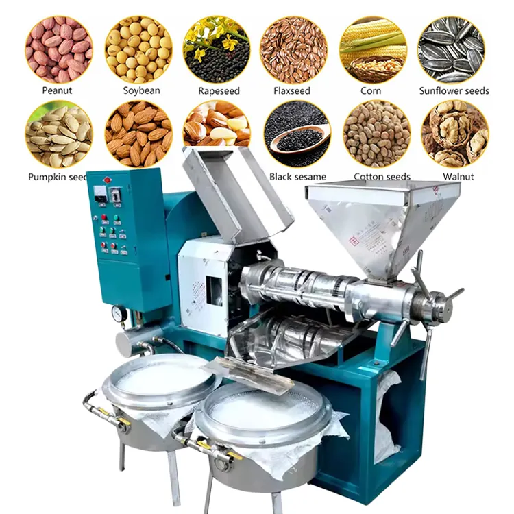 oil press making machine to vegetable oil castor oil extractor
