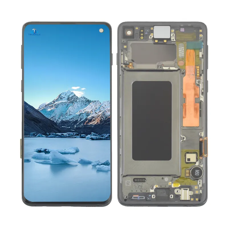 Fast Delivery For Samsung Galaxy S10 Plus Screen Display LCD Complete With Frame