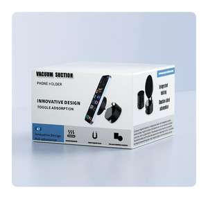 Support de téléphone portable universel magnétique à double face en ABS avec ventouse pour pare-brise de voiture, fixation mains libres - Product Image 6