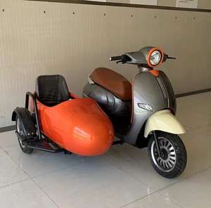 Triciclo eléctrico Sidecar 2026 para motocicleta eléctrica para adultos, triciclo eléctrico lateral, triciclo eléctrico portátil para discapacitados - Product Image 3