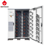 Système de stockage d'énergie solaire haute tension AHTECH Industrial 100 kW 200 kWh avec batteries LiFePO4 en conteneur
