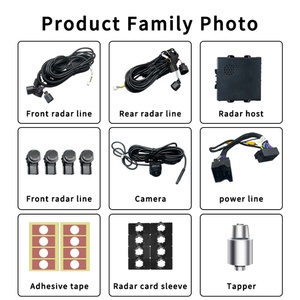 Volkswagen Original Car Parking Sensor Kit Front <b>System</b> Screen Display Compatible with Original Vehicle Rear Sensors - Product Image 6
