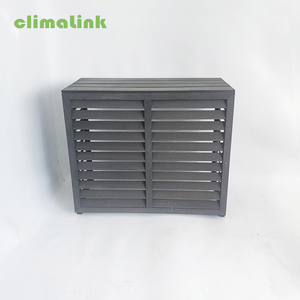 Couverture universelle de mini <span class=keywords><strong>pompe</strong></span> à <span class=keywords><strong>chaleur</strong></span> fendue de matériau de WPC couverture de climatiseur extérieur - Product Image 1
