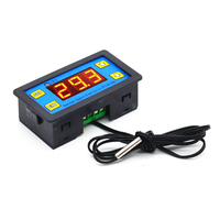 Interruptor de termostato Digital 220V 240V 12V programable con Sensor para Control de agua caliente de caldera de refrigerador