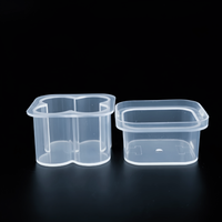 Lot de 4 étuis de voyage pour peptides de haute qualité de 3 ml – Boîte en plastique pour peptides, couleur et logo personnalisés OEM pour la protection des petits flacons d'échantillons