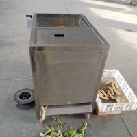 300Kg Industriële Roestvrijstalen Groene Banaan Rauwe Bananenschilmachine Groene Weegbree Dunschiller Voor Fruitmachine