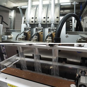 Automatic Multi Lane Back Seal Whey Collagen Dietary Supplement Protein Probiotic Powder Stick Sachet Packaging Machine - Product Image 4