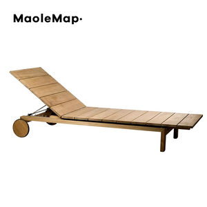 <span class=keywords><strong>Transat</strong></span> Piscine Meubles En Teck Patio Jardin Chaise Longue Hôtel Moderne Balcon Extérieur Piscine Restaurant Rustique Chaises De Plage - Product Image 1