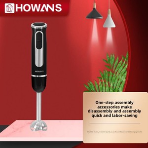 Batidora Eléctrica Multifuncional <span class=keywords><strong>de</strong></span> Mano para el Hogar, Cuchilla <span class=keywords><strong>de</strong></span> Acero Inoxidable, Batidor, Recipiente <span class=keywords><strong>de</strong></span> Plástico, 7 Velocidades, Exprimidor <span class=keywords><strong>de</strong></span> Alimentos para Bebés - Product Image 1