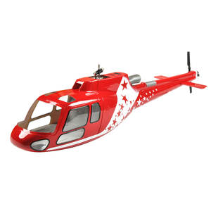 RC 가스 헬리콥터 동체 470 크기 AS350 Airzermatt 그림 키트 버전 장난감 - Product Image 6