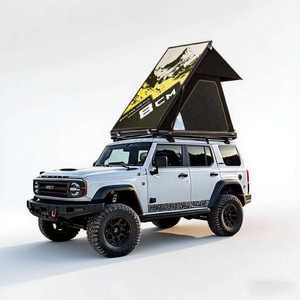 Tente de toit de voiture tout terrain de qualité supérieure avec cadre en alliage d'aluminium robuste et revêtement efficace résistant aux intempéries - Product Image 2