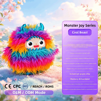 Peluche amusante AI Monstre Marin Bleu Électrique Chantant Parlant Dansant Taille Personnalisée CPC EN71 Jouet Éducatif Préscolaire Fête Industriel