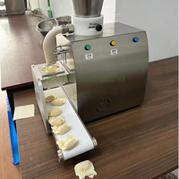 Petite machine semi-automatique 110V/220V pour la fabrication de wontons, machine à former les raviolis chinois et les jiaozi, en vente