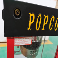 Machines à pop-corn à gaz de bureau Machine à pop-corn de haute qualité pour le cinéma