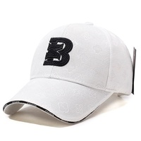 Gorra de Béisbol Unisex Estilo Coreano, Transpirable, con Protección Solar, Letras Bordadas a Mano, Estampado Moderno, Ajustable