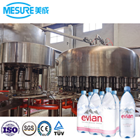 12000BPH ligne d'embouteillage en plastique PET haute vitesse 500ml bouteille de liqueur d'eau potable pure minérale soufflant remplissage machine de capsulage