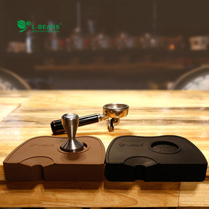 แผ่นรองกดกาแฟ L-Beans ป้องกันการลื่น สำหรับทำเอสเพรสโซ พร้อมฐานสแตนเลส - Product Image 2