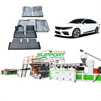 Ligne de production de rouleaux et de feuilles de tapis de voiture en TPE thermoformage 5D 7D Tapis de voiture en caoutchouc TPE Machines de thermoformage