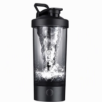 Kedatangan Terbaru Portable Tritan Push Button USB Rechargeable Low Noise Mixer Cup Pembersihan Satu Sentuhan Outdoor Mobil Protein Shake