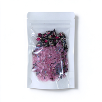 Brinelume Sachet de sel de bain naturel apaisant à la lavande et à la rose pour un sommeil réparateur et le soulagement de l'anxiété, pour baignoire à domicile, avec sel d'Epsom, pour rituels domestiques et spa