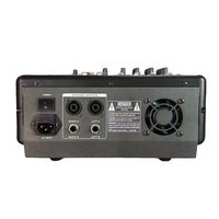 Console de mixage audio professionnelle XTUGA MX-403 2*250W 4 canaux avec 16 effets DSP, interface USB, vidéo et éclairage