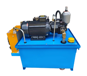 מותאם אישית 1.5kw-45kw 2hp-30hp כוח הידראולי גדול 10 טון-50 טון תחנת משאבת בוכנה 20 טון עם משאבת בוכנה 20 טון-30 טון - Product Image 5