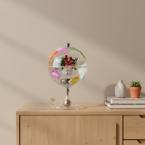 Wellfun หลอดไฟรูปโลกและ3D พระจันทร์พร้อมเมฆแผนที่แบตเตอรี่สีดำของโรงเรียนของขวัญลูกโลกของตกแต่งโลก - Product Image 2