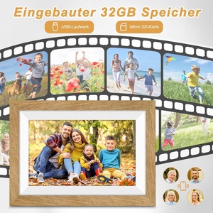 Compartir convierte cada momento en una memoria preciada Pantalla táctil <span class=keywords><strong>de</strong></span> 32GB Regalo <span class=keywords><strong>de</strong></span> Navidad Frameo Woden Wifi Marco <span class=keywords><strong>de</strong></span> fotos digital - Product Image 2