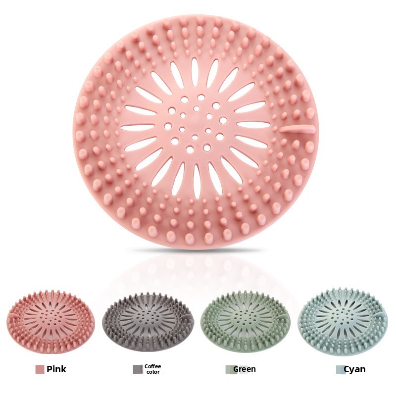 YOTO Disposable Plastic Sink Drain Filter Net Bathroom Floor Drain Anti-Odor Toilet Hair Filter Anti-Clogging Feature · image 1