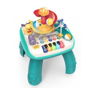 Juguetes Musicales al por Mayor, Mesa de Piano Multifuncional, Juguetes Educativos con Bocina Musical, Piano para Bebés, Mesa de Actividades para Bebés - Product Image 1