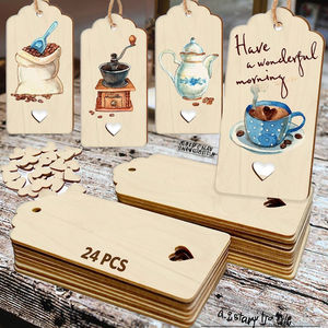 Esquina redondeada Rectangular <span class=keywords><strong>colgante</strong></span> agujero DIY pintado <span class=keywords><strong>de</strong></span> <span class=keywords><strong>madera</strong></span> Navidad marcapáginas decorativos artesanías <span class=keywords><strong>de</strong></span> <span class=keywords><strong>madera</strong></span> cajas <span class=keywords><strong>de</strong></span> <span class=keywords><strong>madera</strong></span> carteles <span class=keywords><strong>de</strong></span> pared - Product Image 5