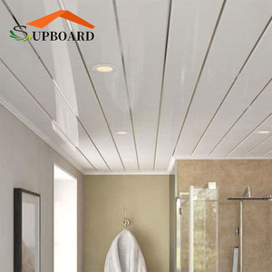 Panneau mural en <span class=keywords><strong>PVC</strong></span> blanc uni pour plafond, 6 m, Chine - Product Image 2