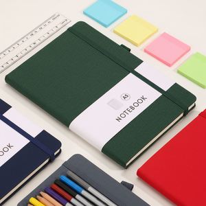 Carnet A5 en cuir personnalisé de haute qualité avec logo, journal relié en similicuir, planificateur - Product Image 3