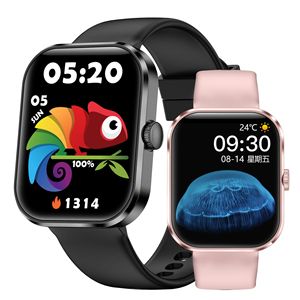 Reloj Inteligente con Llamadas Bluetooth, Recordatorio de Mensajes, Monitor de Ritmo Cardíaco, Podómetro, Monitor de Sueño, Deportes al Aire Libre - Product Image 1