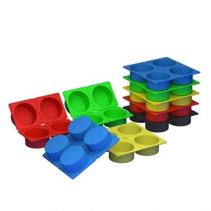 3D Round Silicone Cake Mold Non-stick Fluted Bundt Pan Food Grade <b>Bakeware</b> for Air Fryer Oven Baking Muffin Bread Tray BPA Free - Product Image 4