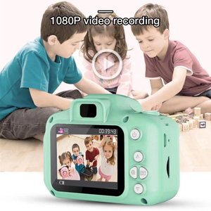 מצלמות ילדים מיני HD מסך 1080P X2 מצלמות וידאו נטענות צעצועי מצלמות לילדים - Product Image 5