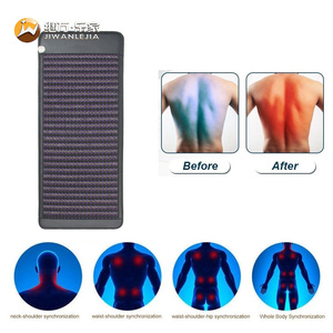 Jiwan Lejia - Tapete de <span class=keywords><strong>Fisioterapia</strong></span> de Cristal Natural de Amatista y Turmalina, para Alivio del Dolor Corporal Completo, Biohacking, Frecuencia Terapéutica - Product Image 3