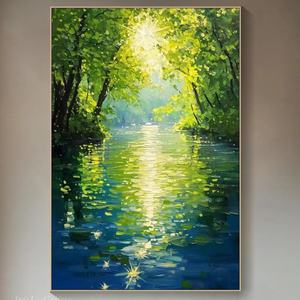 ภาพวาดสีน้ำมันแนวสติลเลฟไลฟ์เหมือนจริงสำหรับตกแต่งบ้าน ภาพศิลปะบนผืนผ้าใบสำหรับตกแต่งผนังบ้าน ตกแต่งภายในบ้าน ภาพวิวทิวทัศน์ ศิลปะตกแต่ง - Product Image 3