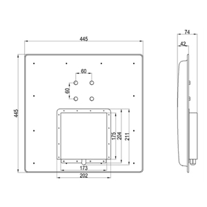 <strong>UHF</strong> <strong>RFID</strong> <strong>Long</strong> <strong>Range</strong> 12dBi Integrated <strong>Reader</strong> with Impinj E710 for Access Control Card <strong>Readers</strong> - Product Image 4