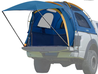 Matelas gonflable portable pleine grandeur avec support droit pour tente, accessoire pour lit de camion de camping