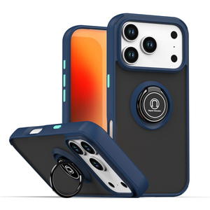 เคสโทรศัพท์มือถือ KINGSOUL OEM หรูหรา ผลิตจาก TPU พร้อมที่จับนิ้วแม่เหล็กโลหะ งานเคลือบอีพ็อกซี่ สีสันปรับแต่งได้ ป้องกันรอยนิ้วมือ สำหรับรถยนต์ - Product Image 4