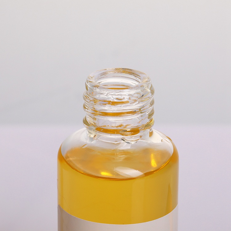 empty serum bottle 30ml with packaging gold dropper