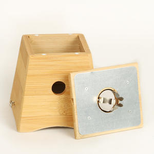 Boîte d'apprivoisement du ventre en bambou portable à 4 trous pour massage abdominal et soin utérin, dispositif de thérapie aux herbes revitalisant le Qi - Product Image 4