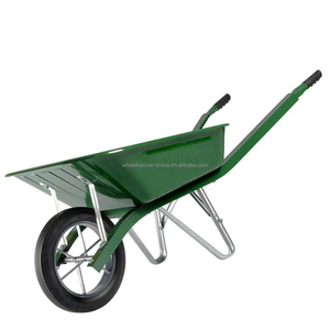 Carretilla Modelo Angle Super Pro con Rueda Inflable y Mango de Acero Angular Soldado para Trabajos de Construcción Pesados - Product Image 2