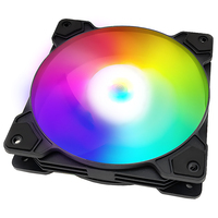 MANMU Ventilateur de jeu à haut volume d'air Ventilateur d'ordinateur Argb 120mm Refroidissement Cpu Case Pc Fan